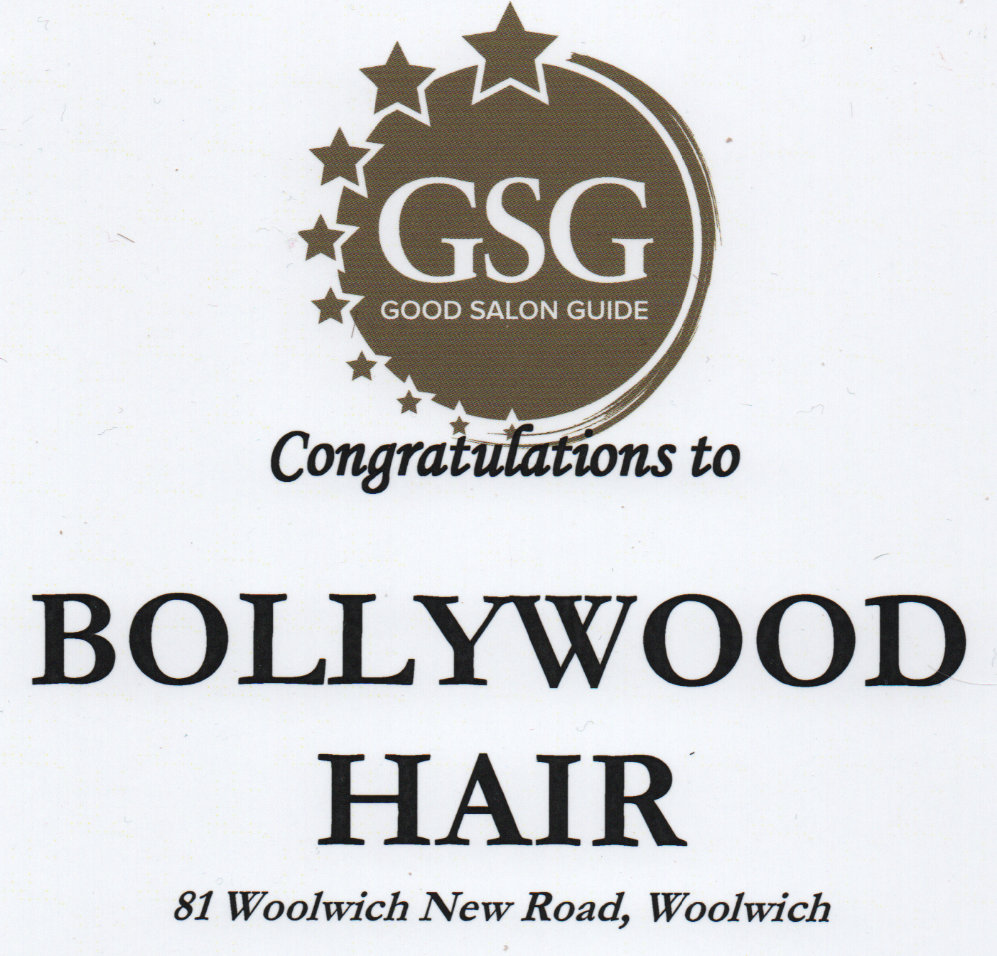5 Star Rated, Good Salon Guide. Woolwich Hairdresser, Hair Styling -  Bollywood Hair - 5 Star Rated Hair Salon - Woolwich
